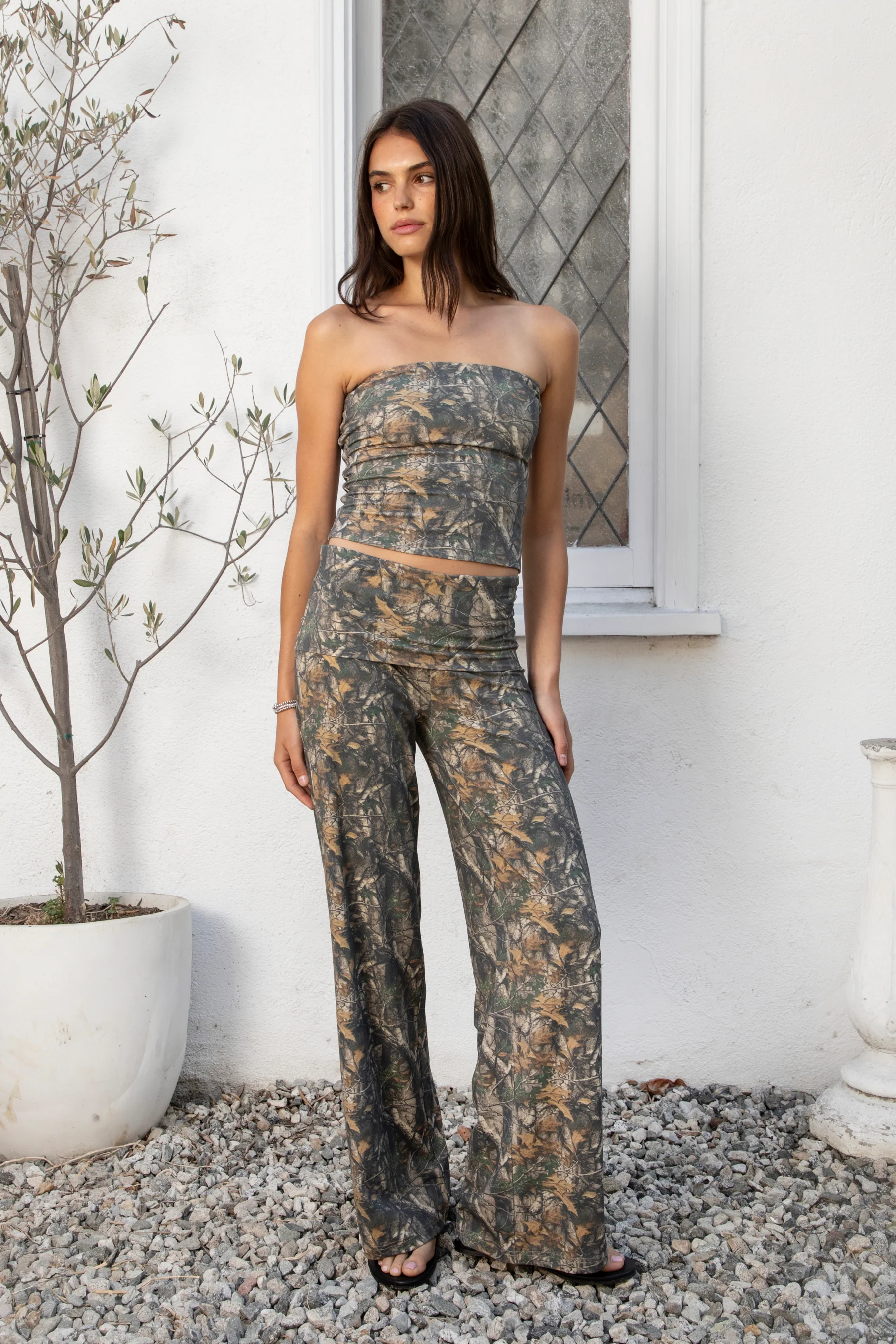 BAYOU Dark Woodland Camo Tube Top - Image 6