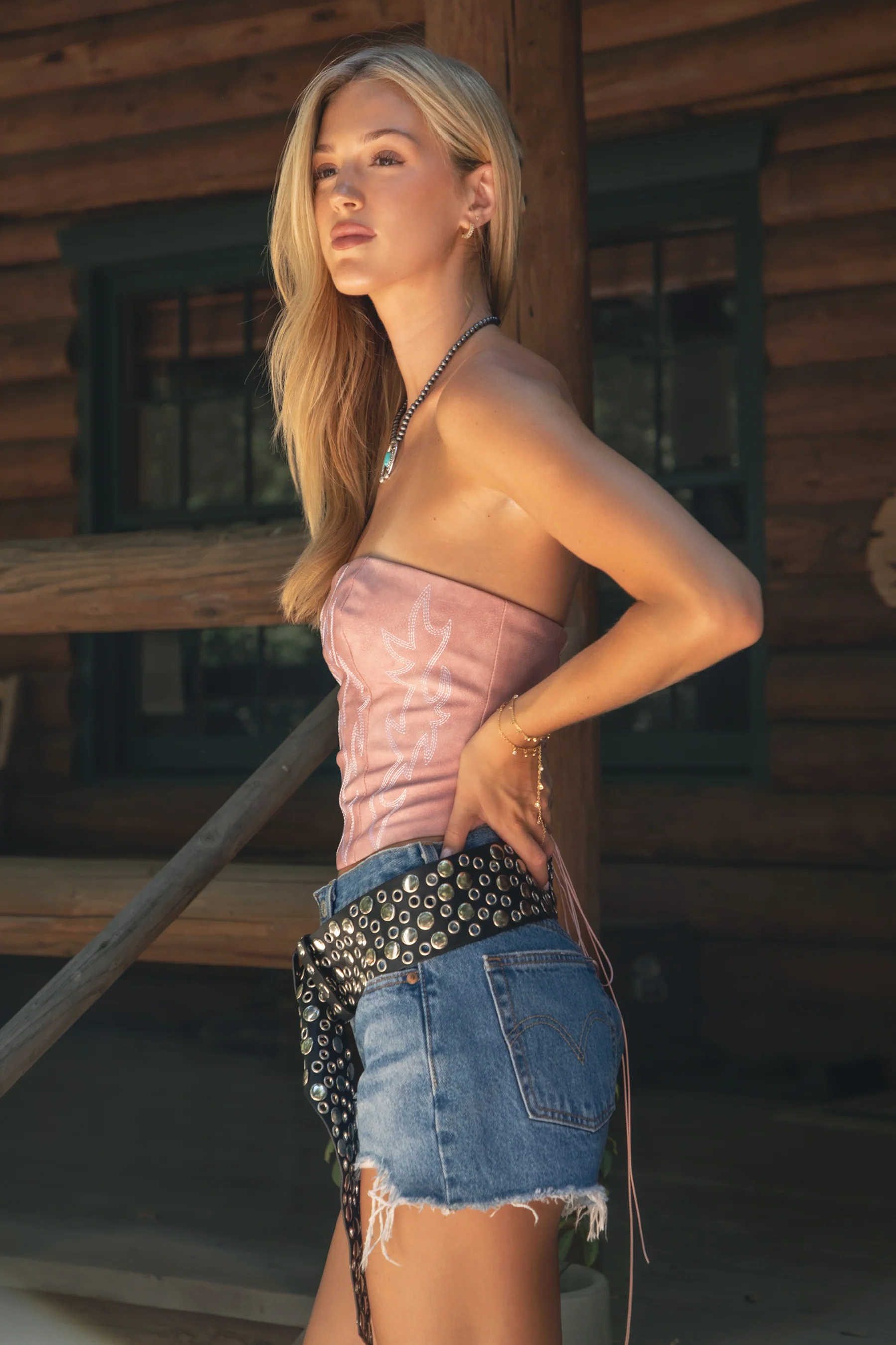 Beckee Embroidered Western Corset Top [Partial Pre-order] - Image 3