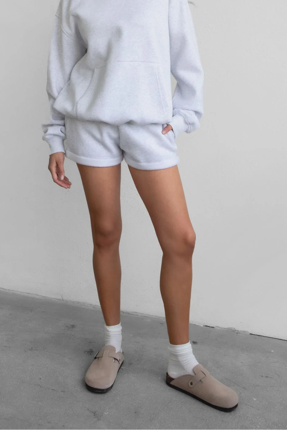 CARLY Cloud Fleece Low Rise Shorts [Partial Pre-order] - Image 10
