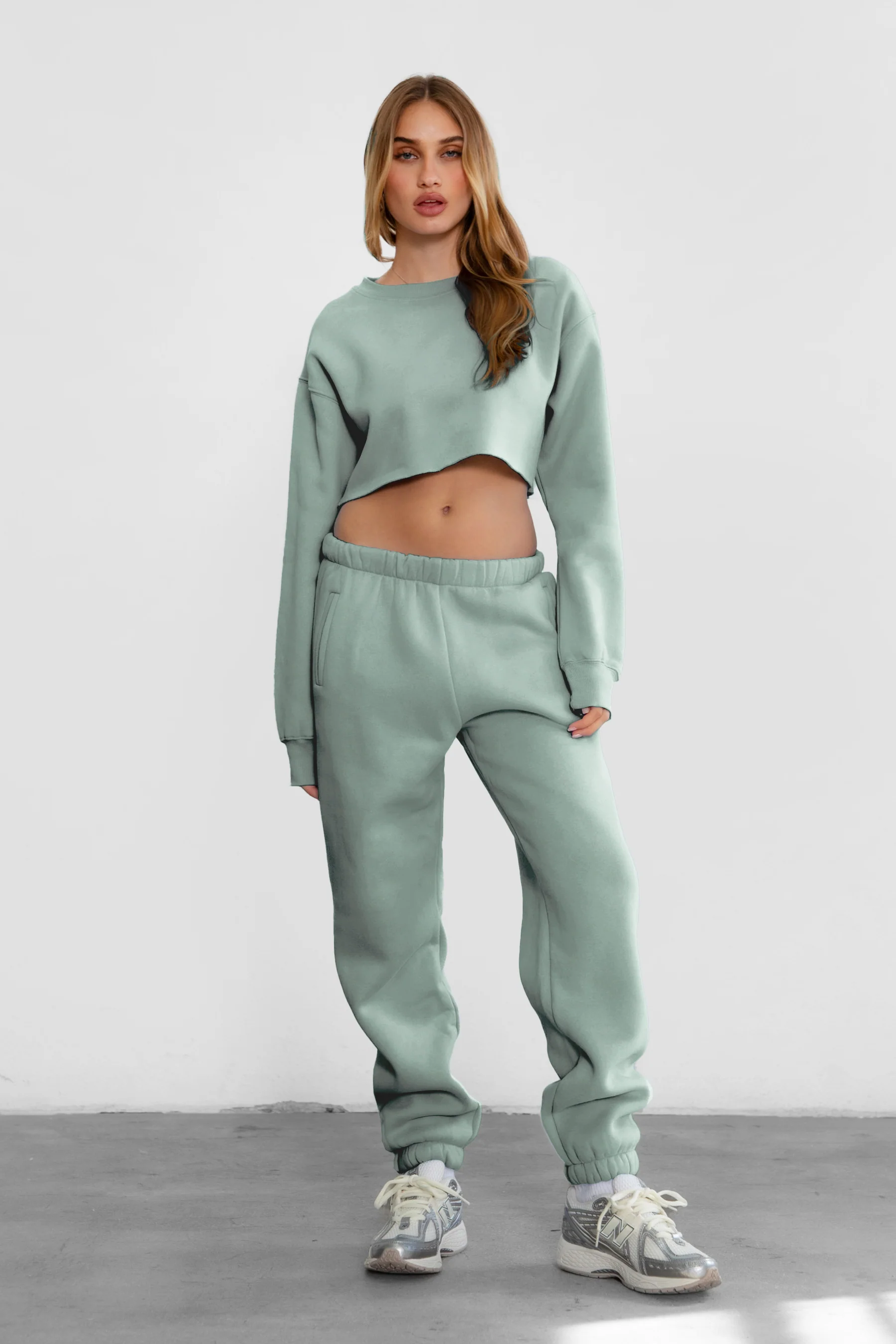 DOVE Plush Fleece High Waist Sweatpants [Partial Pre-order] - Image 37