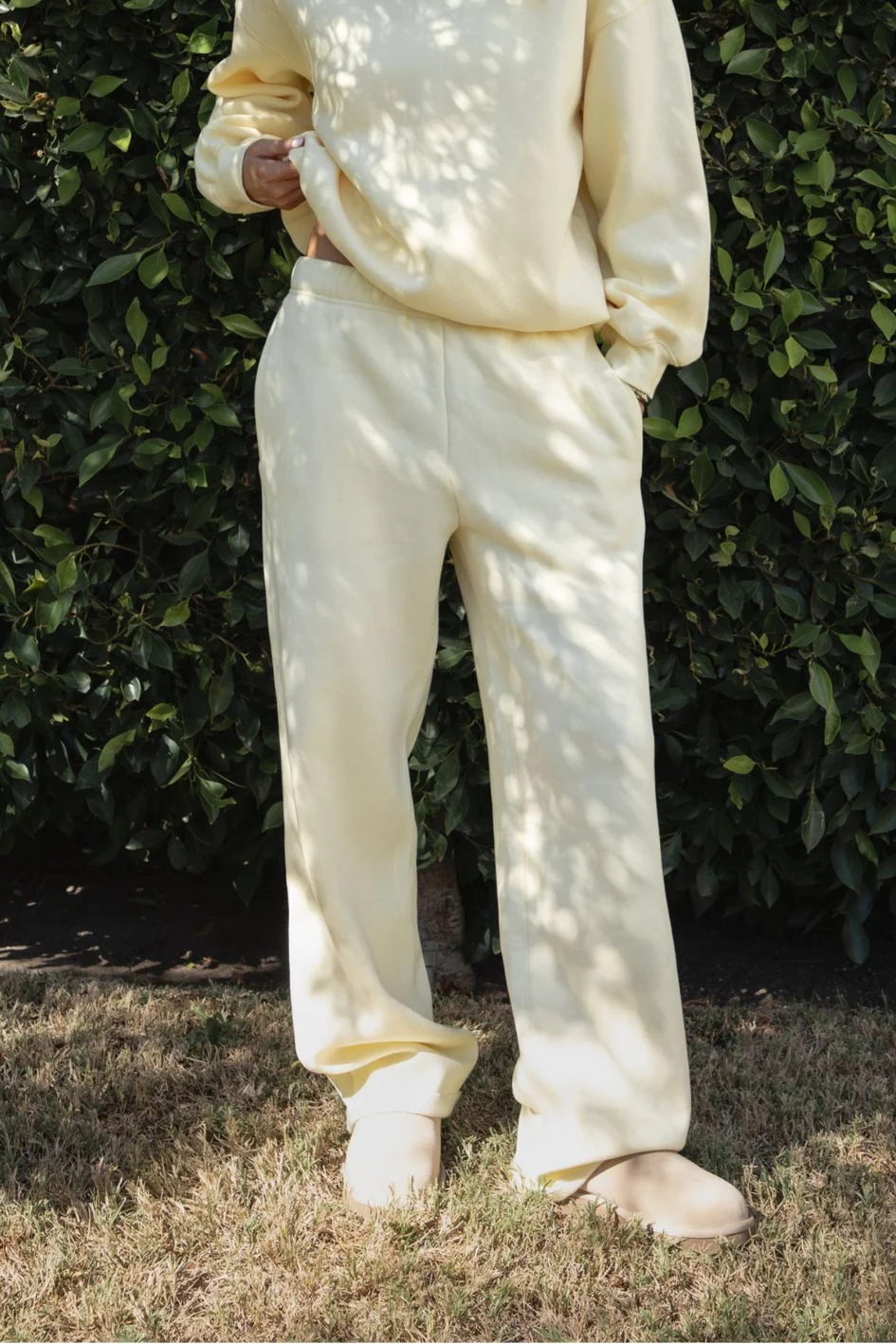 LANI Cloud Fleece Wide Leg Sweatpants [Partial Pre-order] - Image 13