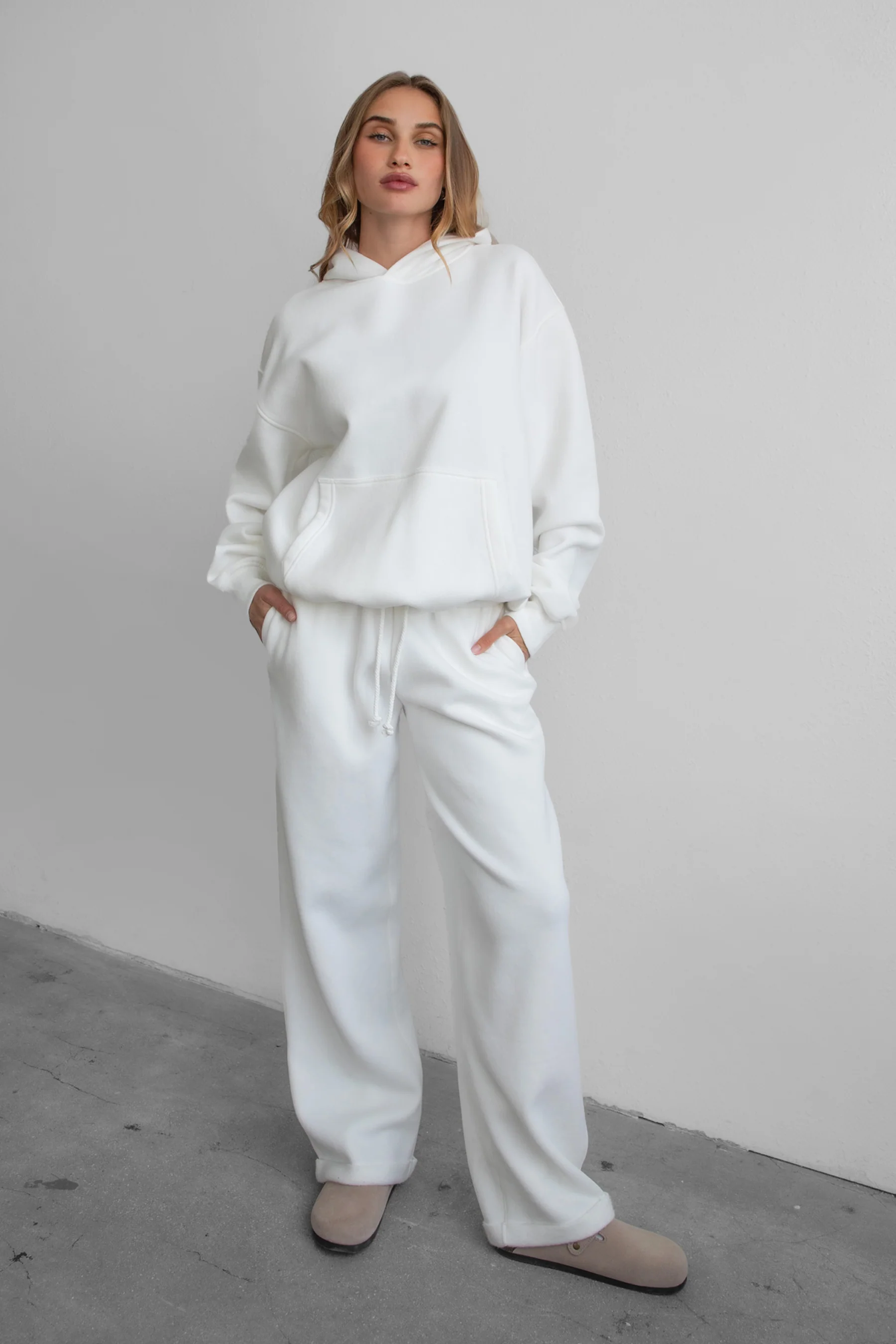 LANI Cloud Fleece Wide Leg Sweatpants [Partial Pre-order] - Image 21