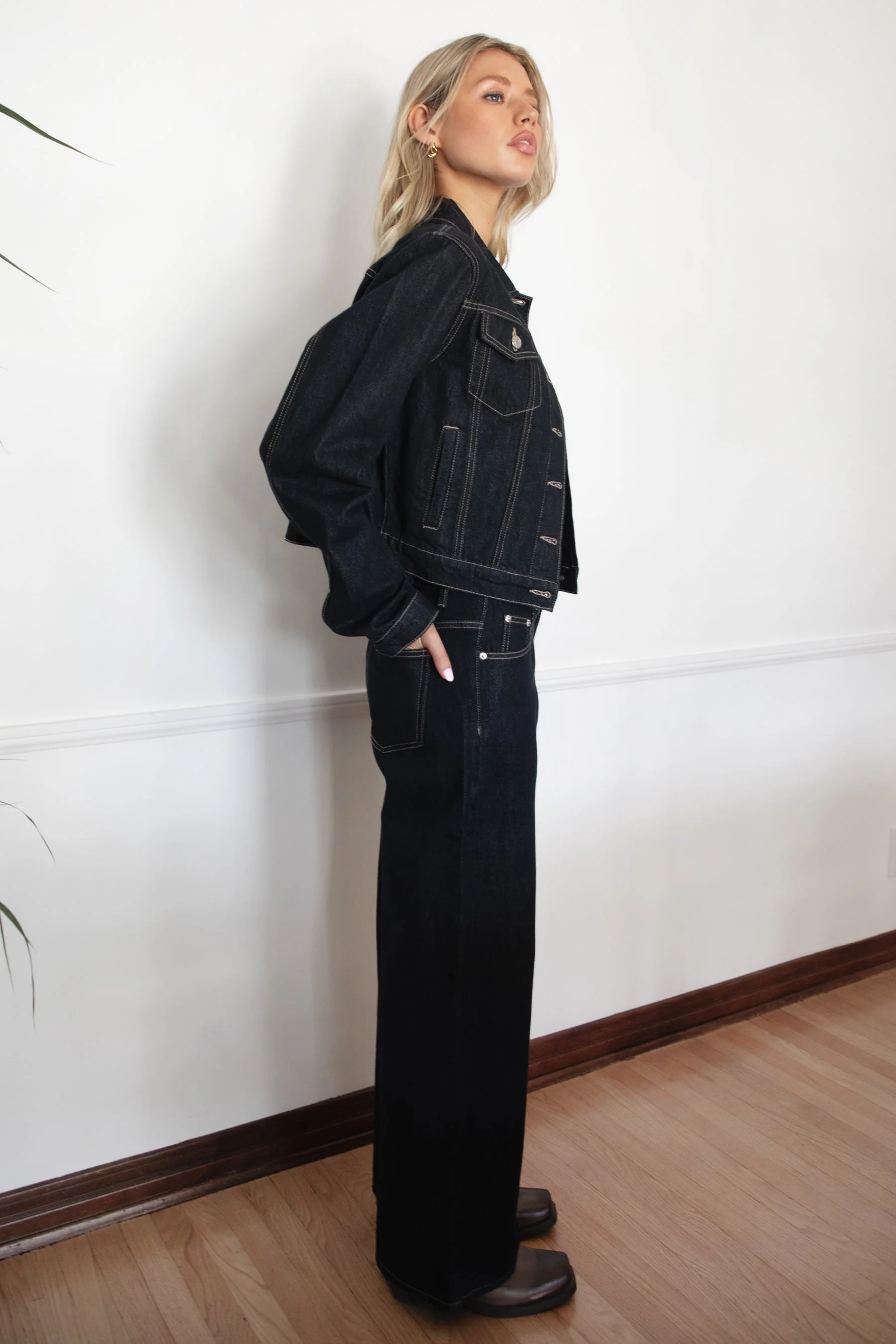 MILLS Selvedge Denim Straight Leg Pants - Image 4