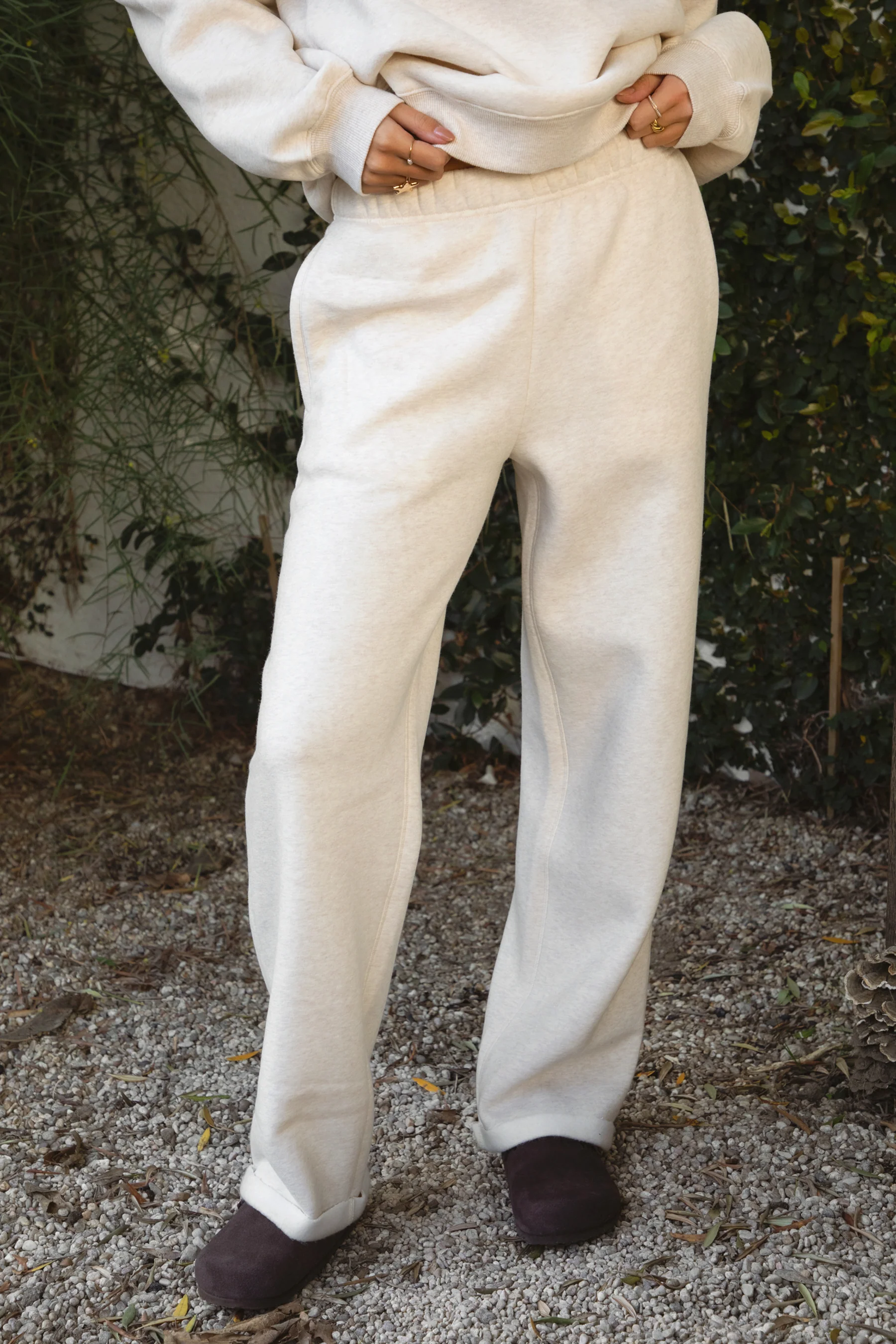 LANI Cloud Fleece Wide Leg Sweatpants [Partial Pre-order] - Image 9