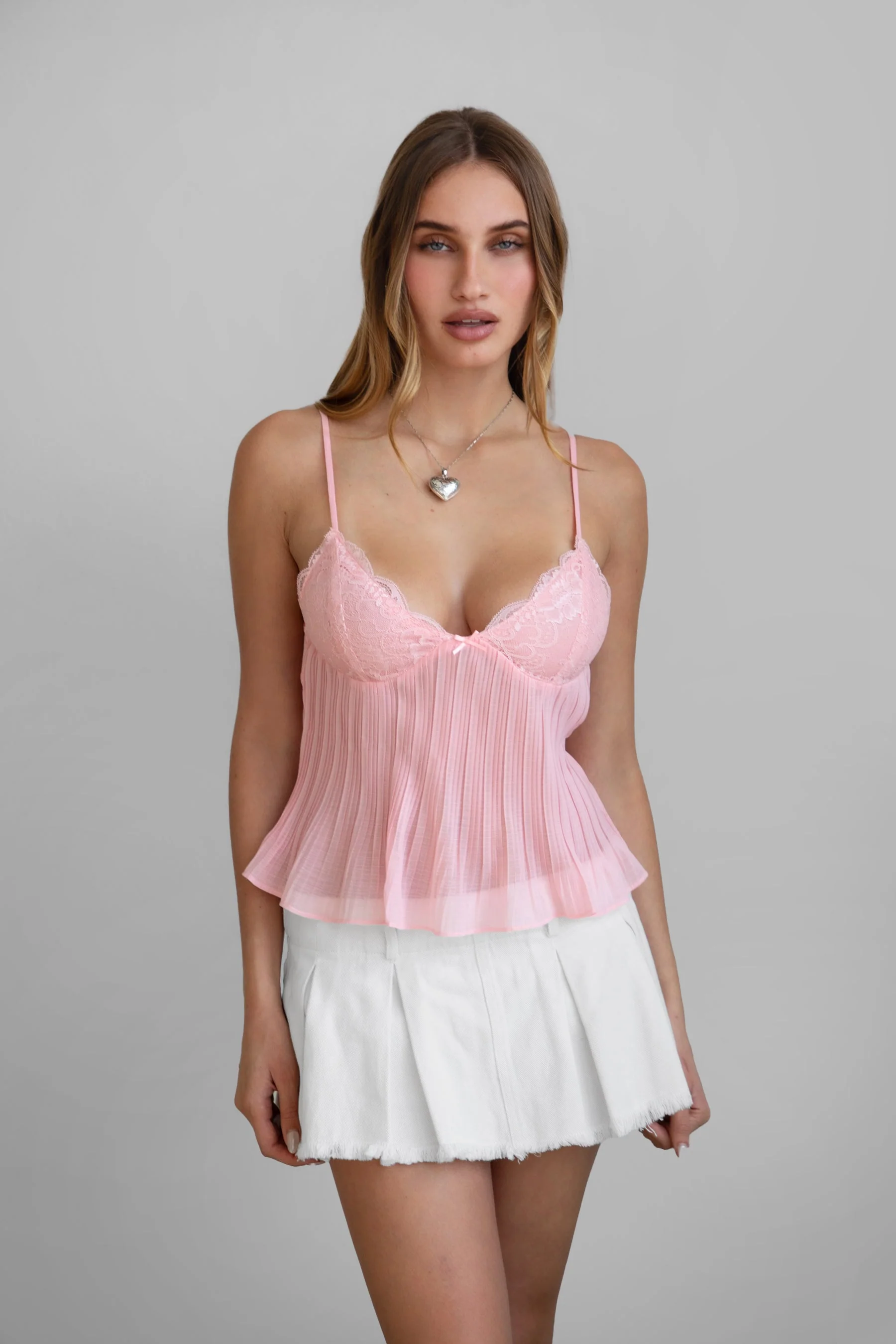 ANGEE Chiffon Babydoll Cami Top - Image 5