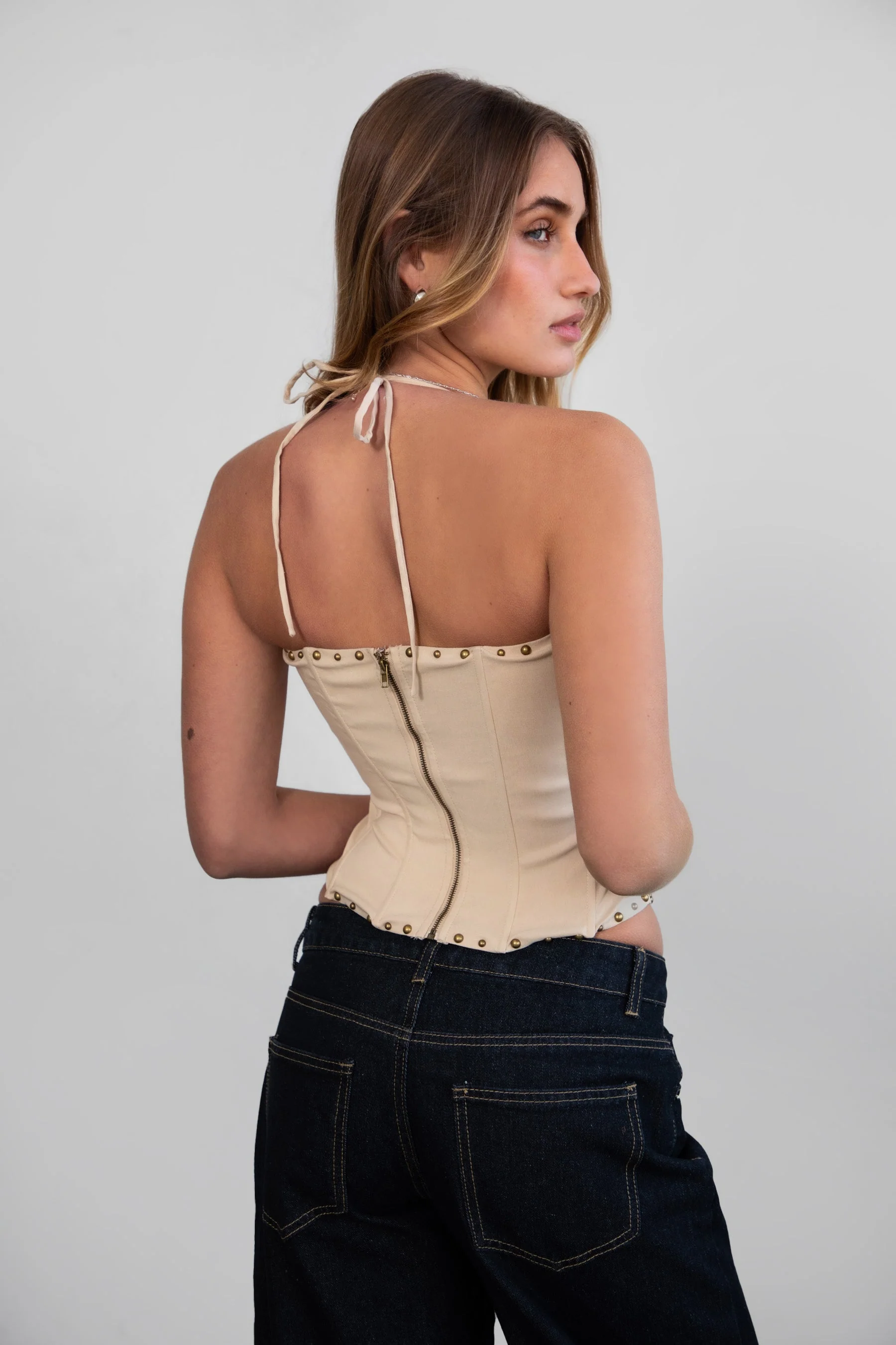 CLEMENTINE Embroidered Corset Top - Image 11
