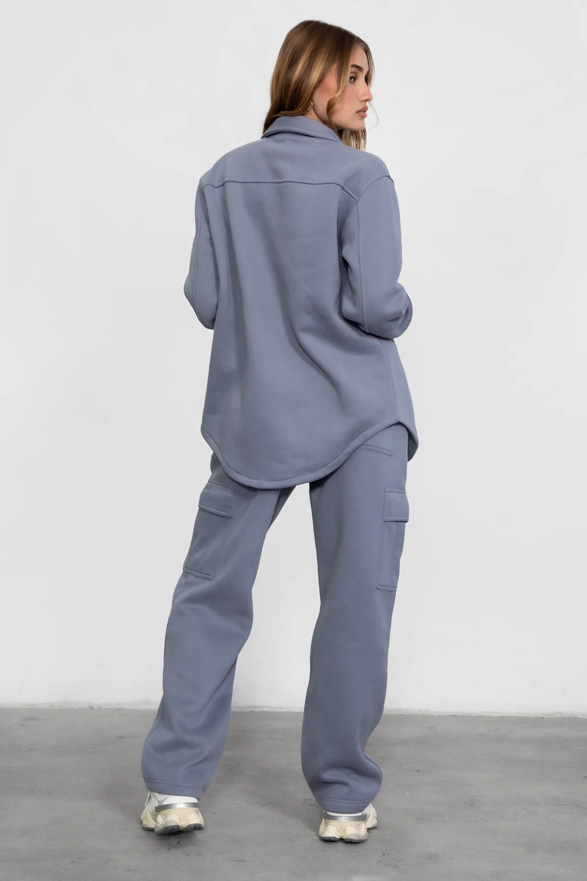 Tayler Plush Fleece Oversized Shacket - Image 4