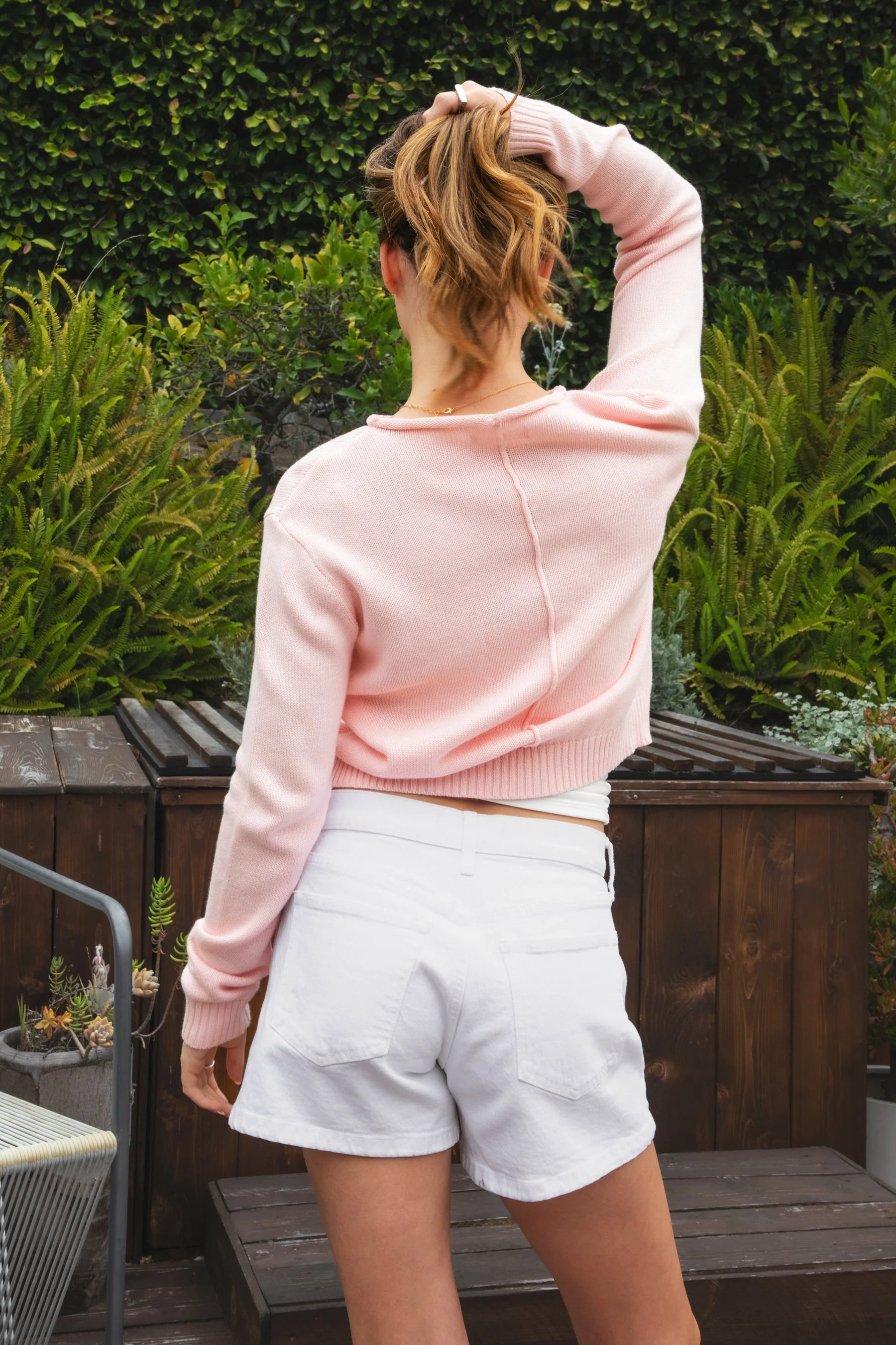 LUMEE Rolled Neck Long Sleeve Knit Sweater - Image 5