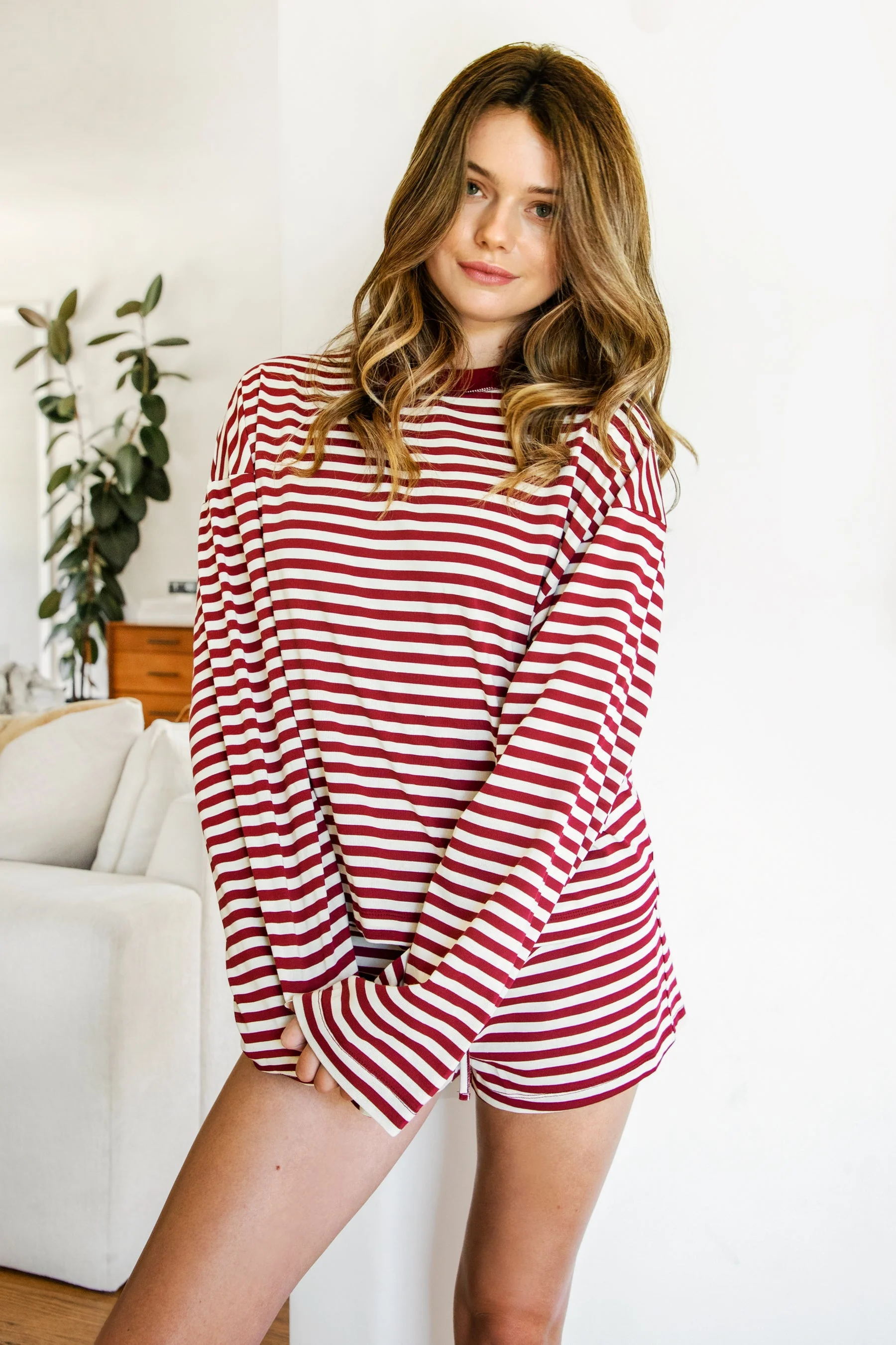 MARLOWE Striped Long Sleeve Top [Partial Pre-order] - Image 15