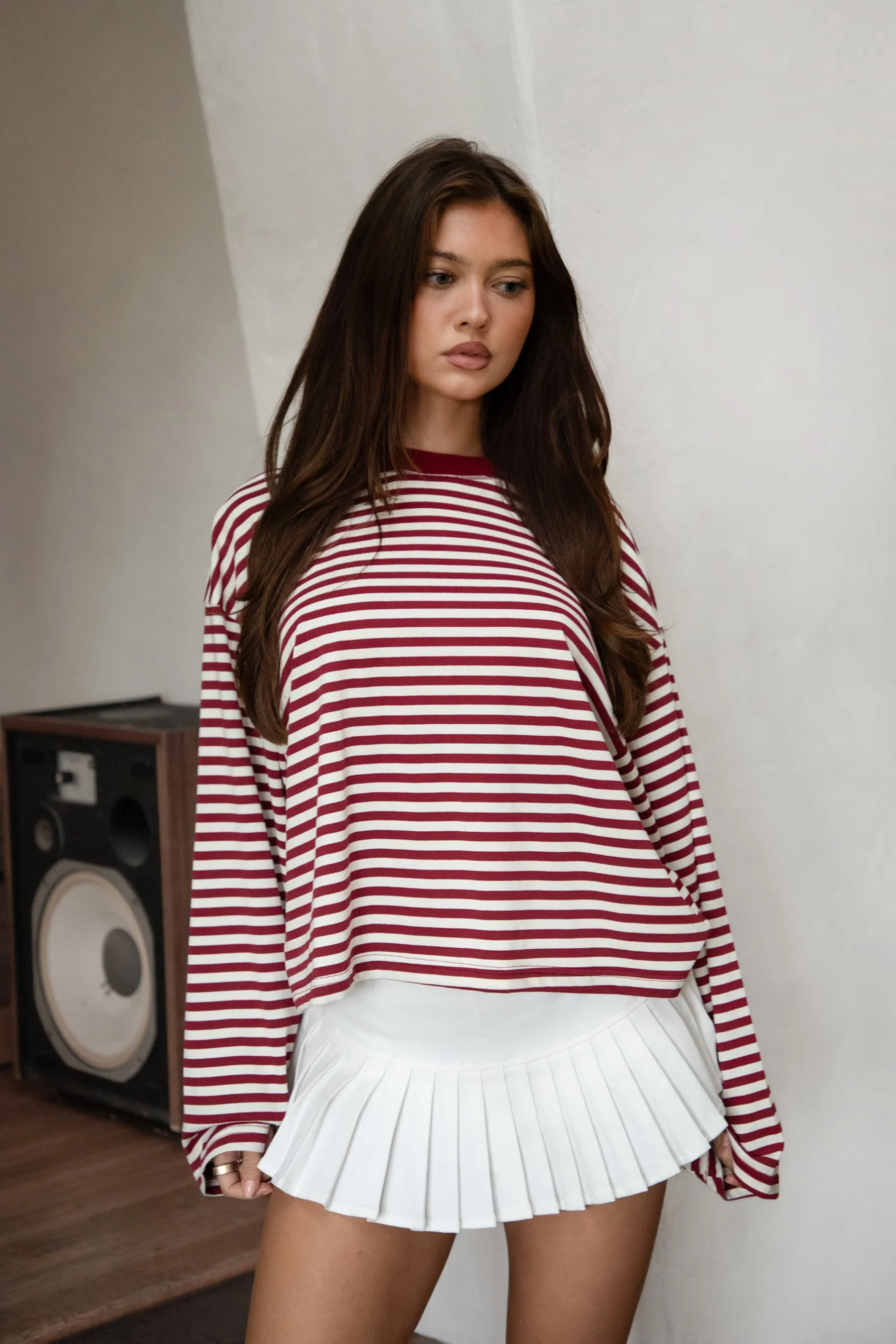 MARLOWE Striped Long Sleeve Top [Partial Pre-order] - Image 16
