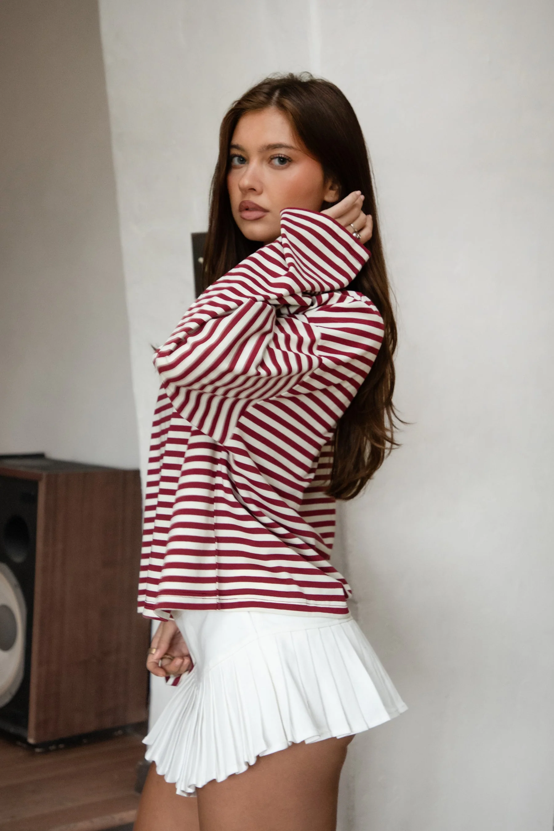 MARLOWE Striped Long Sleeve Top [Partial Pre-order] - Image 17