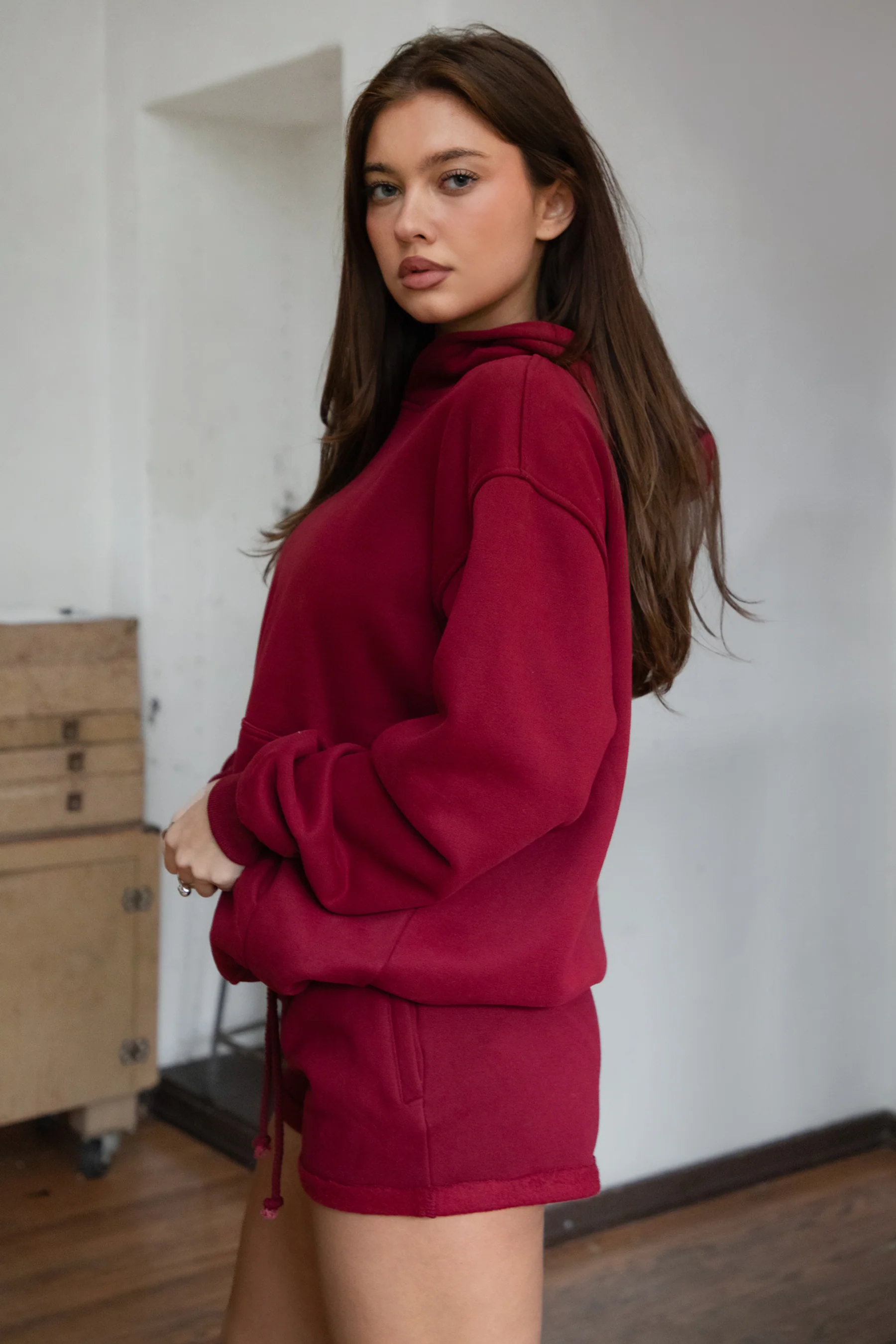 DAMI Cloud Fleece Classic Oversized Hoodie - Image 44