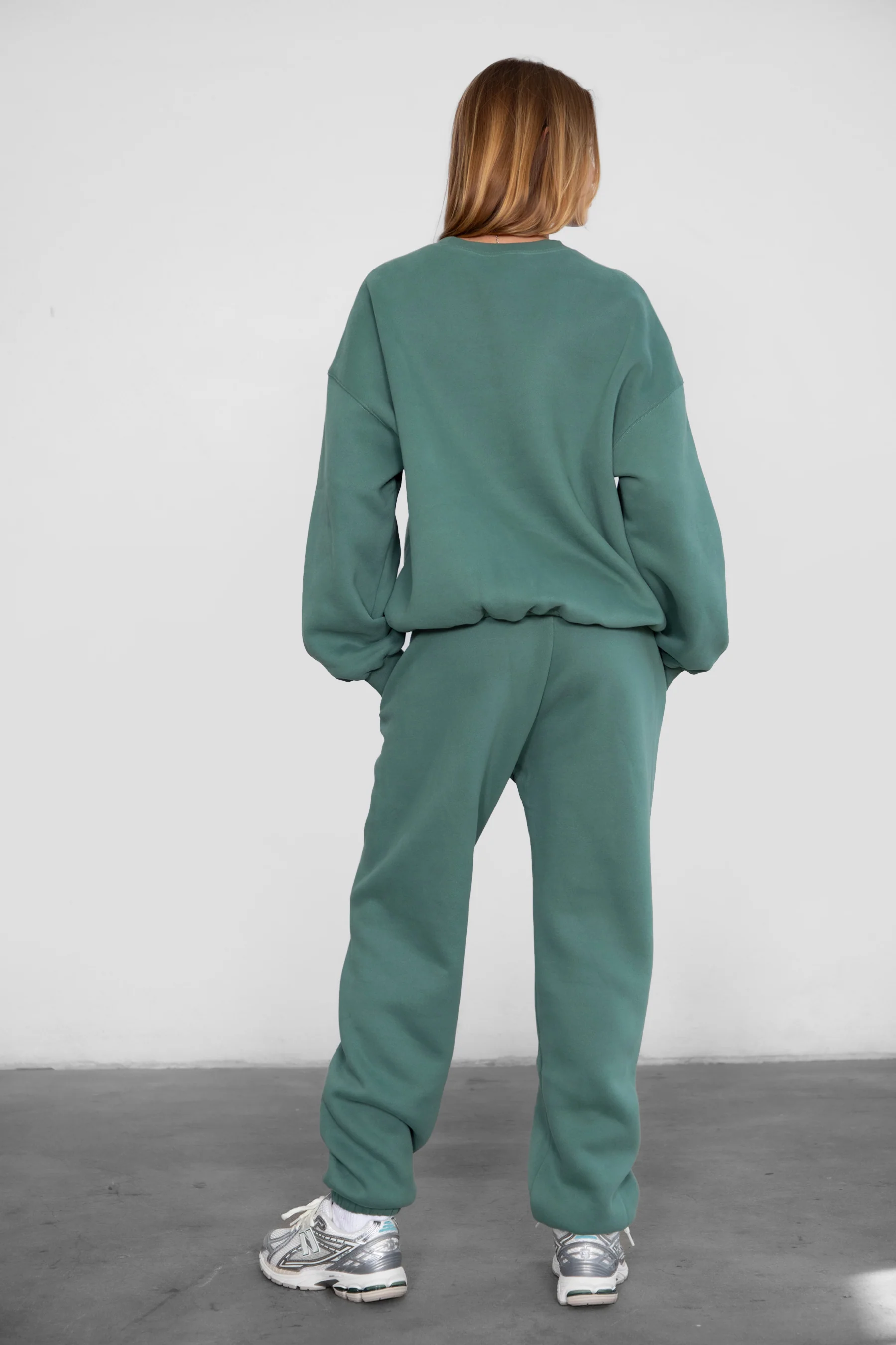 VARSITY Plush Fleece Crew Neck Sweatshirt - Image 20